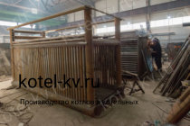 Изготовление водогрейного котла КВа-1.74