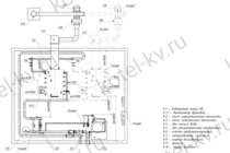 Схема подключения котла уголь/дрова Схема подключения котла уголь/дрова